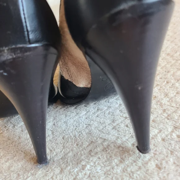 vintage Y2K Gianni Bravo Mob Wife Women's leather Boots Size 38  EUC - Picture 11 of 16